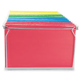Screw-together Hanging Folder Frame, Legal Size, 23" To 26.77" Long, Silver, 6-box