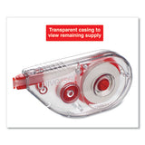 Side-application Correction Tape, Non-refillable, 1-5" X 393", 10-pack