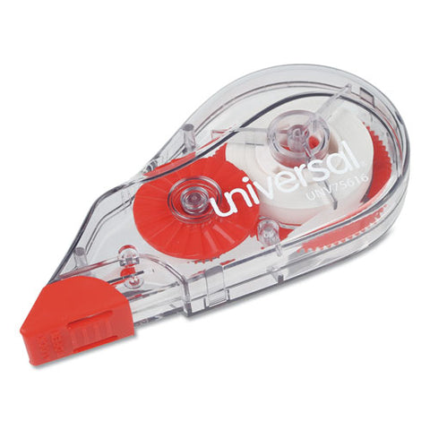 Correction Tape Dispenser, Non-refillable, 1-5" X 315", 10-pack