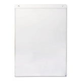 Wall Mount Sign Holder, 8 1-2" X 11", Vertical, Clear