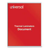 Laminating Pouches, 5 Mil, 9" X 11.5", Matte Clear, 100-pack