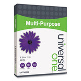 Multipurpose Paper, 96 Bright, 20 Lb, 8.5 X 11, Bright White, 500 Sheets-ream, 5 Reams-carton