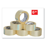 Heavy-duty Box Sealing Tape, 3" Core, 1.88" X 54.6 Yds, Clear, 6-box