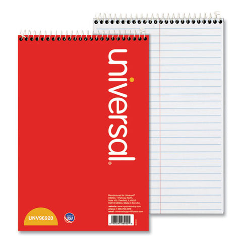 Steno Books, Gregg Rule, 6 X 9, White, 80 Sheets, 6-pack