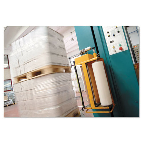 Machine Stretch Film, 20" X 5000 Ft, 20.3mic, Clear