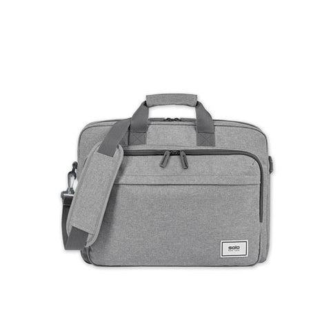 Sustainable Re:cycled Collection Laptop Bag, For 15.6" Laptops, 16.25 X 4.5 X 12, Gray