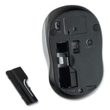 Silent Wireless Blue Led Mouse, 2.4 Ghz Frequency-32.8 Ft Wireless Range, Left-right Hand Use, Graphite