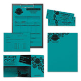 Color Paper, 24 Lb, 8.5 X 11, Terrestrial Teal, 500 Sheets-ream