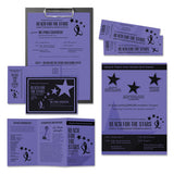 Color Cardstock, 65 Lb, 8.5 X 11, Venus Violet, 250-pack
