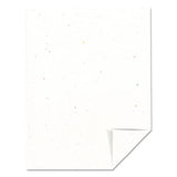 Color Paper, 24 Lb, 8.5 X 11, Stardust White, 500 Sheets-ream