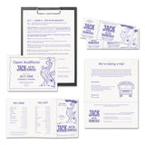 Color Paper, 24 Lb, 8.5 X 11, Stardust White, 500 Sheets-ream