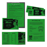 Color Paper, 24 Lb, 8.5 X 11, Gamma Green, 500 Sheets-ream