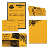 Color Paper, 24 Lb, 8.5 X 11, Galaxy Gold, 500 Sheets-ream