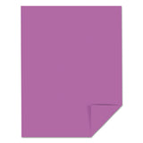 Color Paper, 24 Lb, 8.5 X 11, Planetary Purple, 500 Sheets-ream
