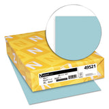 Exact Index Card Stock, 110 Lb, 8.5 X 11, Blue, 250-pack