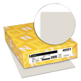 Exact Index Card Stock, 110 Lb, 8.5 X 11, Gray, 250-pack