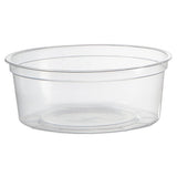 Deli Containers, 8 Oz, Clear, 50-pack, 10 Pack-carton