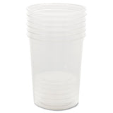 Deli Containers, 32 Oz, Clear, 25-pack, 20 Packs-carton