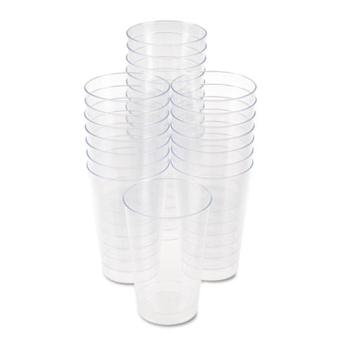 Plastic Tumblers, Cold Drink, Clear, 12 Oz., 500-case