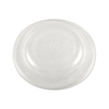 Fiber Bowl Lids, 7.5" Diameter X 1"h, Clear, 300-carton