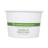 Paper Bowls, 8 Oz, 3.5" Diameter X 2.3"h, White, 1,000-carton