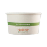 No Tree Paper Bowls, 12 Oz, 4.4" Diameter X 2.5"h, Natural, 500-carton