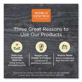 No Tree Paper Bowls, 8 Oz, 3.4" Diameter X 2.3"h, Natural, 1,000-carton