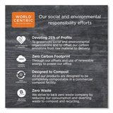 Fiber Trays, Pla Lined, Pfas Free, 1-compartment, 18 X 14 X 1, Natural, 100-carton