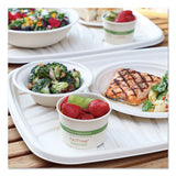 Fiber Trays, Pla Lined, Pfas Free, 1-compartment, 18 X 14 X 1, Natural, 100-carton