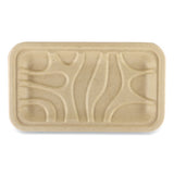 Fiber Trays, Pla Lined, Pfas Free, 1-compartment, 8.3 X 4.9 X 0.7, Natural, 500-carton