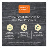 Fiber Trays, Pla Lined, Pfas Free, 1-compartment, 8.2 X 5.7 X 0.7, Natural, 500-carton