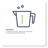 Wex-cide Concentrated Disinfecting Cleaner, Nectar Scent, 128 Oz Bottle, 4-carton