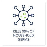 Wex-cide Concentrated Disinfecting Cleaner, Nectar Scent, 128 Oz Bottle, 4-carton