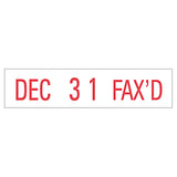 Versadater Line Dater, Message Dater, 1 X 0.16, Pre-inked, Red