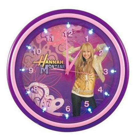 KNG 001732 Hannah Montana LED Clock