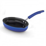 Rachael Ray 11.5" Oval skillet with 1 Pour Spout- Blue