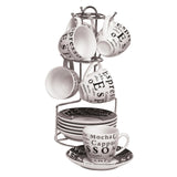 Gibson 13-pc. Espresso Set