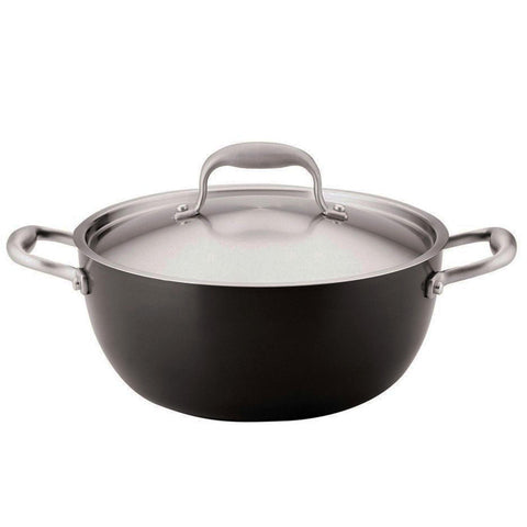 Anolon Titanium Hard Anodized Nonstick 5-1/2-Quart Covered Casserole