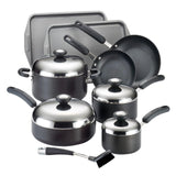 Circulon Total Hard Anodized Nonstick 13-Piece Cookware Set