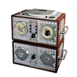 Spirit Of St. Louis Wooden Alarm Clock CD Radio