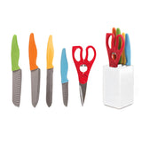 Gibson Colorsplash Primary Basics 6 pc Preparation Cutlery Set