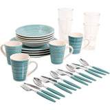 Fresh Swirls 28-Piece Combo Set- Red