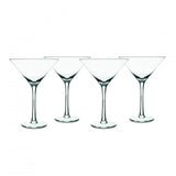 Isaac Mizrahi Western Isle 4-Piece 9oz Martini Glass
