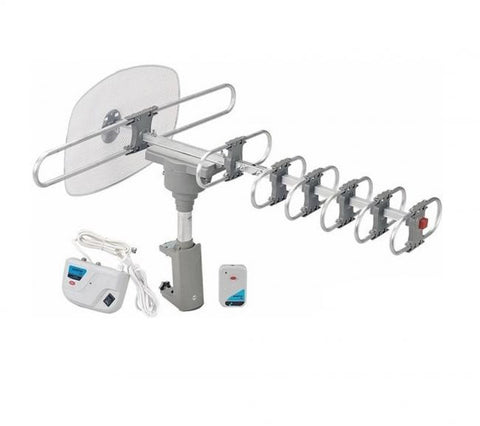 Quantum FX HD/DTV/UHF/VHF/FM 360&deg; Motorized Rotating Antenna