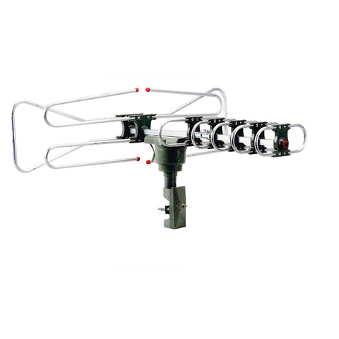 Nutek HD/DTV/UHF/VHF/FM 360&deg; Motorized Rotating Antenna