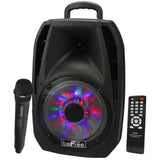 beFree Sound 8" Bluetooth Portable Speaker with USB/SD/FM Radio 400W