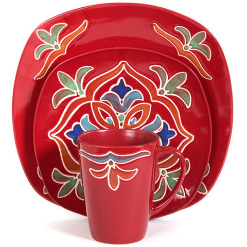 Medallion 16 Piece Dinnerware Set