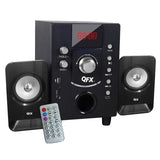 QFX 2.1 Channel NFC Bluetooth Speaker with USB/SD Port- Black