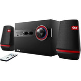 QFX 2.1 Channel Bookshelf Stereo Bluetooth AM/FM Radio USB/SD