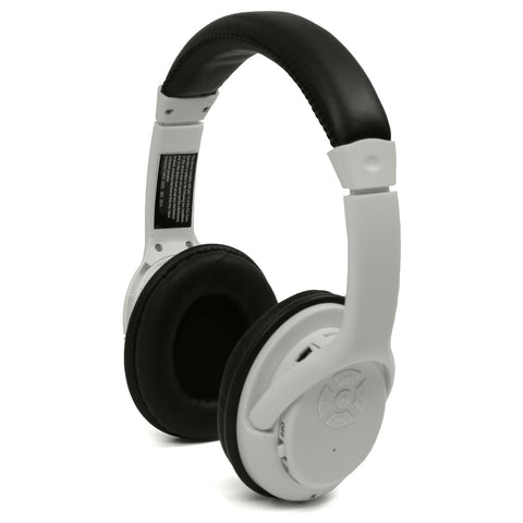 Craig Bluetooth Stereo Headphone- White